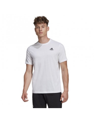 Adidas US Open 2 Î‘Î¸Î»Î·Ï„Î¹ÎºÏŒ Î‘Î½Î´ÏÎ¹ÎºÏŒ T-shirt Î›ÎµÏ…ÎºÏŒ Î¼Îµ Î£Ï„Î¬Î¼Ï€Î± GD9115